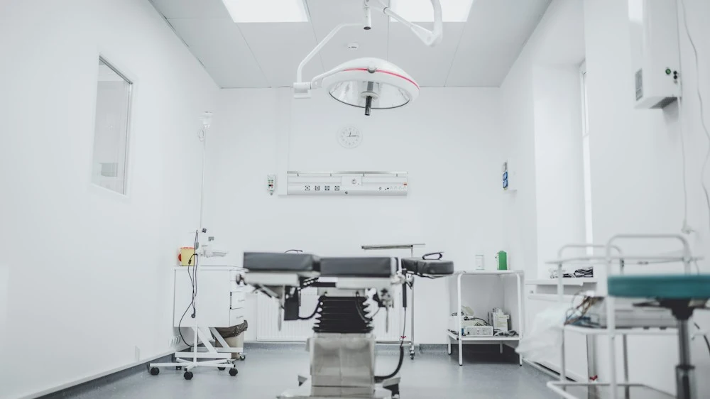 Healthcare professional working with clinical information